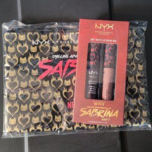 Chilling Adventures of Sabrina Part 3 Netflix NYX Makeup Pouch lip crème duo